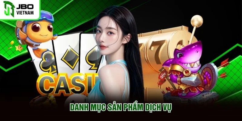 Danh mục sản phẩm dịch vụ Danh mục sản phẩm dịch vụ