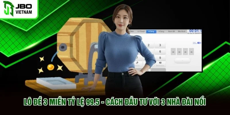 Lô Đề 3 Miền Tỷ Lệ 99.5 - Cách Đầu Tư Với 3 Nhà Đài Nổi