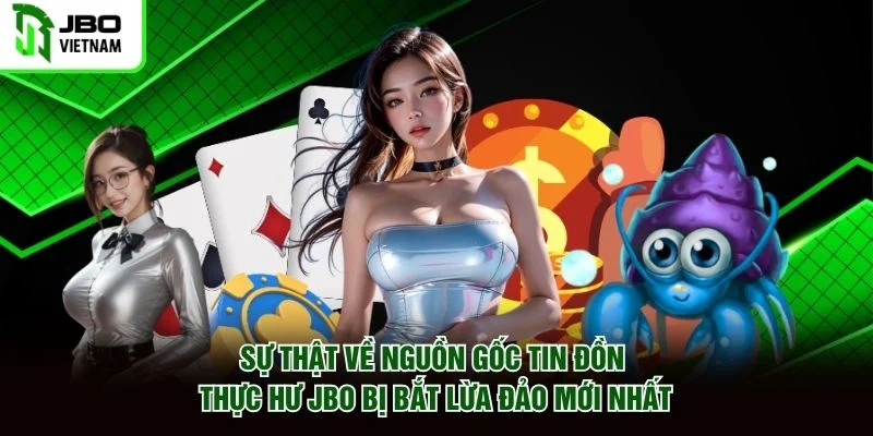 Sự thật về nguồn gốc tin đồn thực hư JBO bị bắt lừa đảo mới nhất Sự thật về nguồn gốc tin đồn thực hư JBO bị bắt lừa đảo mới nhất