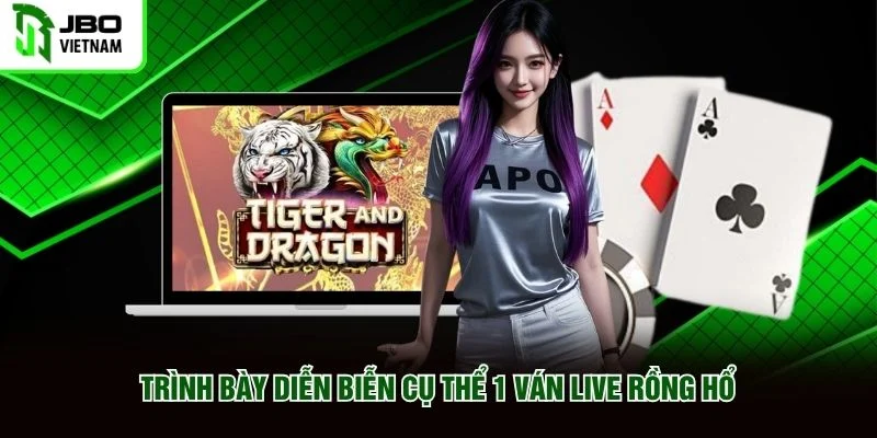 Trình bày diễn biễn cụ thể 1 ván Live Rồng Hổ